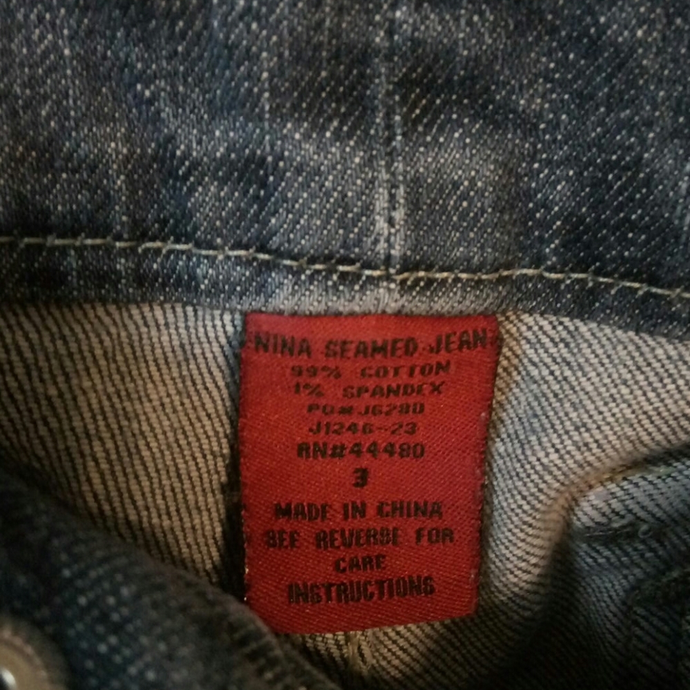 Fire jeans Sz 3 - Picture 4 of 10